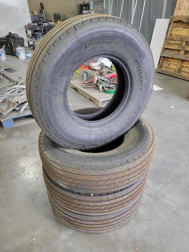 New trailer tires