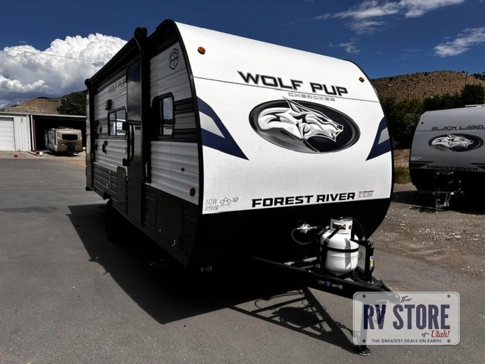 2027 Forest River RV Cherokee Wolf Pup 17JW Travel Trailer Bunkhouse|U Shaped Dinette