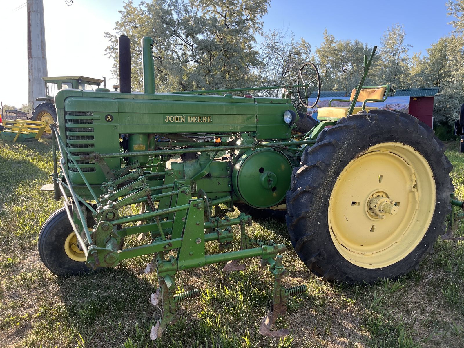 John Deere Model A with Front Cultivators
