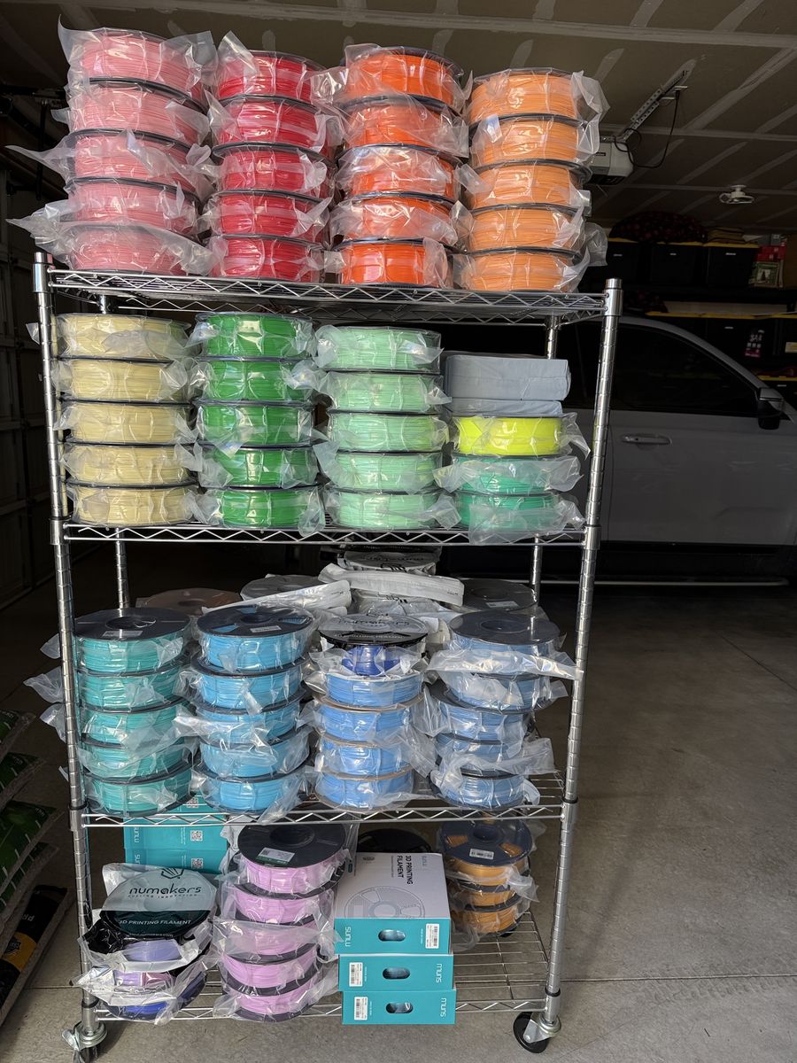 3D Printer PLA Filament Blowout - $10