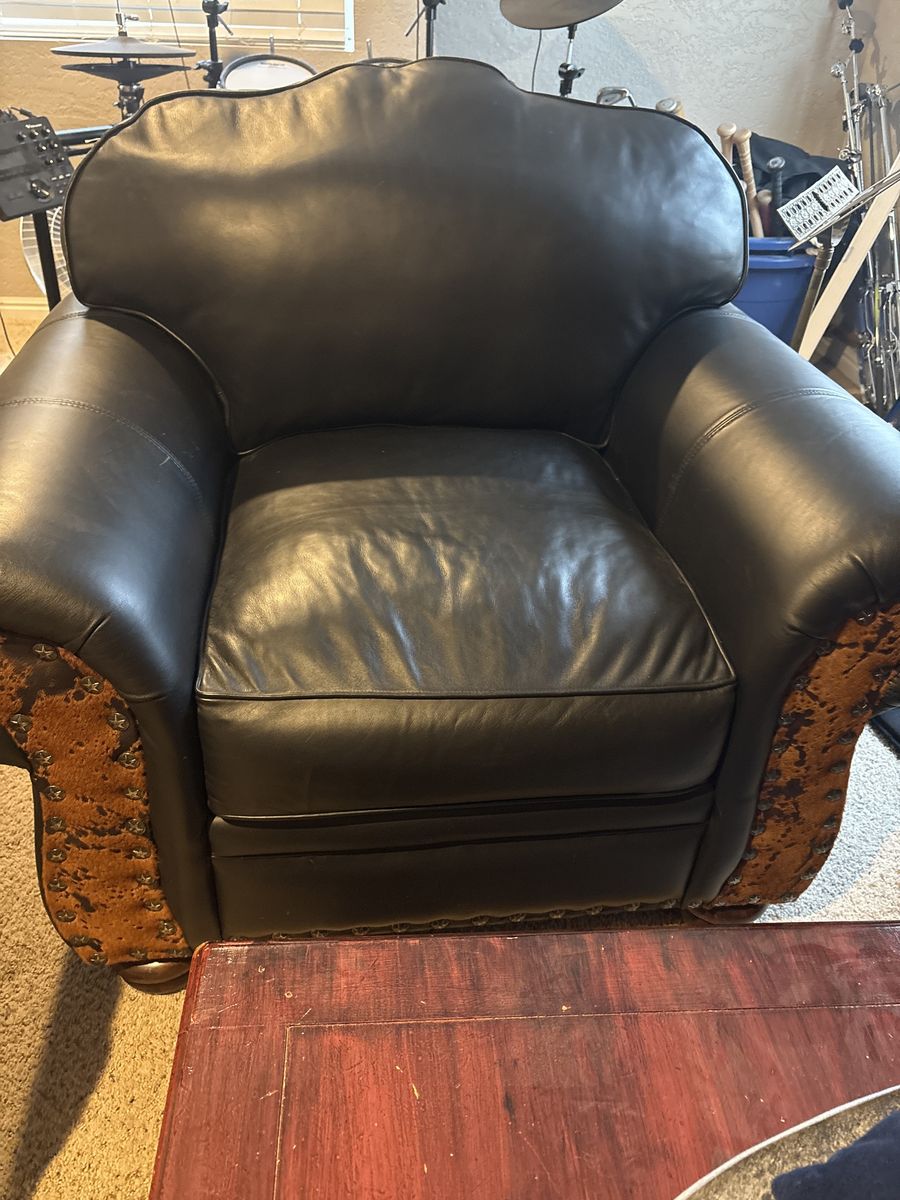 Leather chair