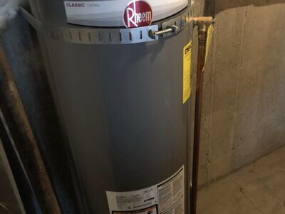 40 Gallon Rheem Water Heater