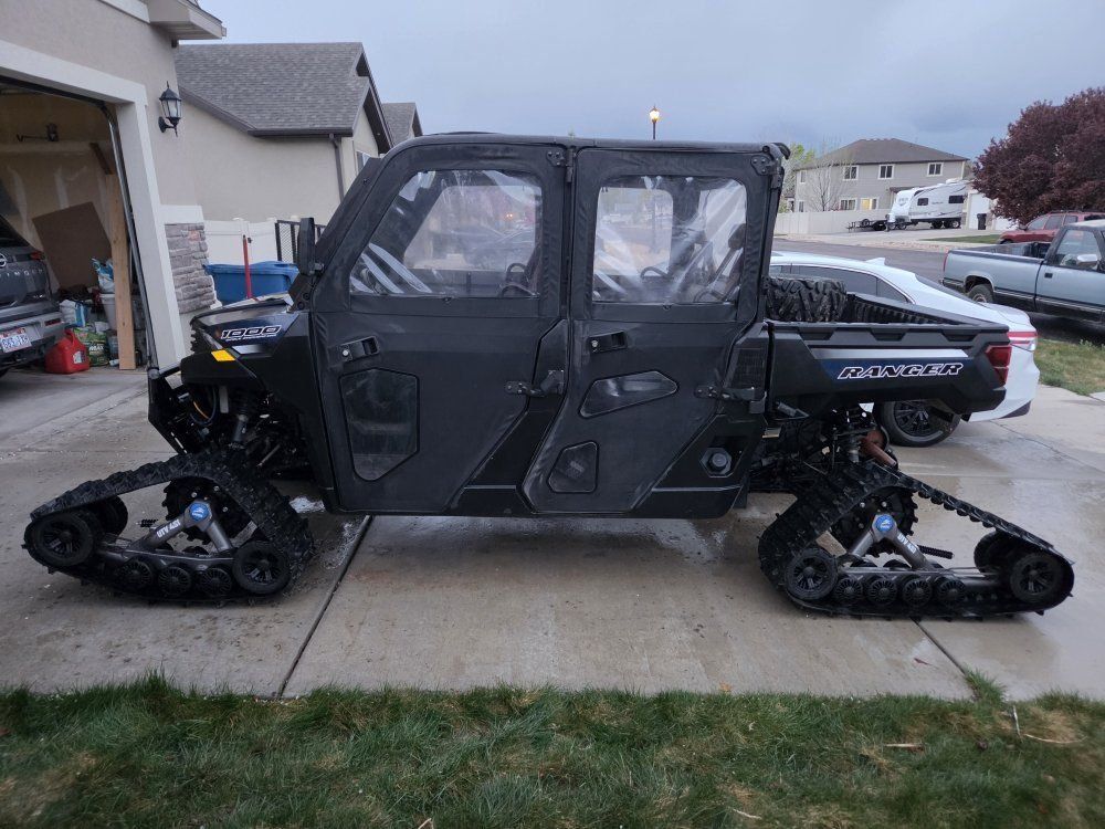 Polaris Ranger 1000 Crew Side-by-Side UTV with Camso UTV 4S1 Track System