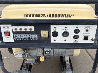 Champion 9 hp 5500 / 4800 watt generator