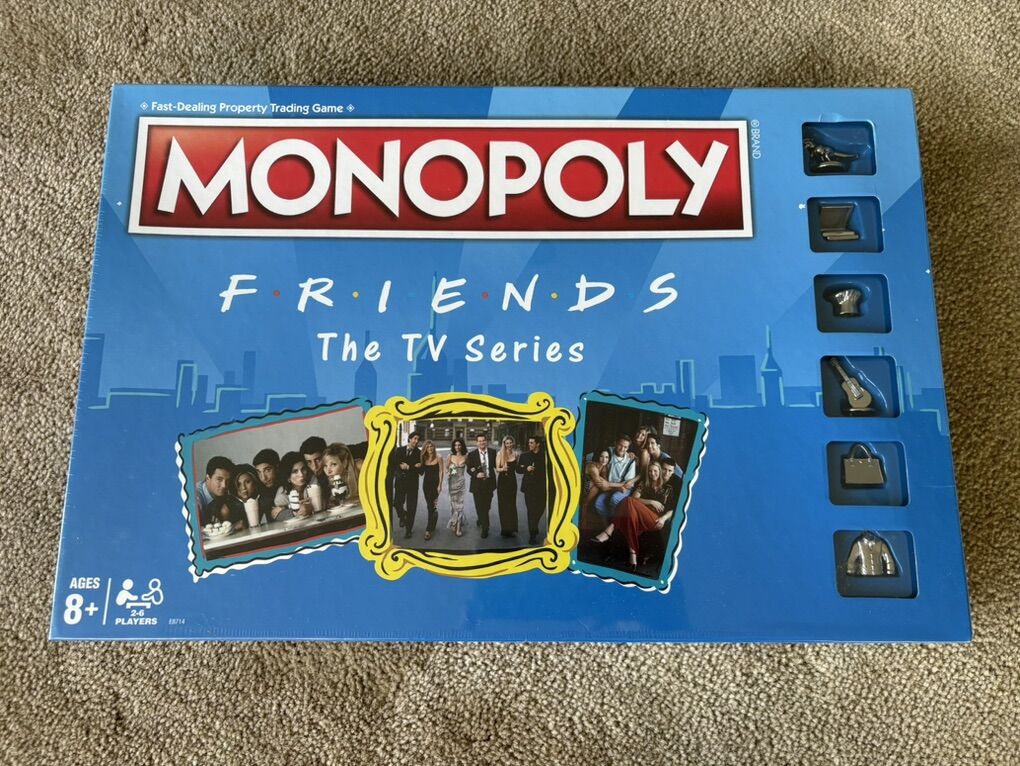 NEW Monopoly: Friends (The TV Series) Game