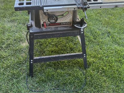 Table Saw with Stand