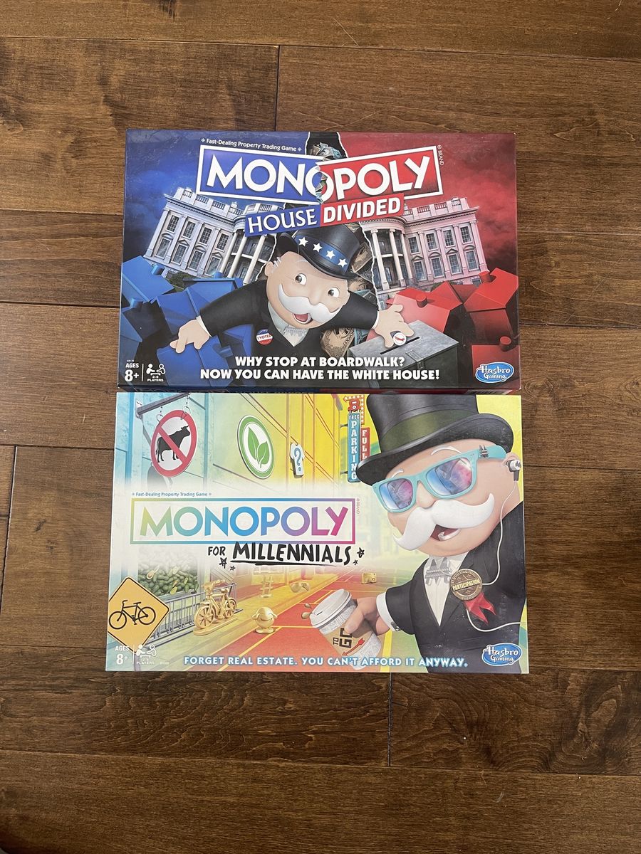 Monopoly Games - $5 Each