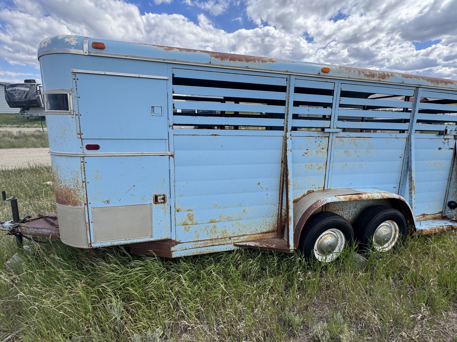 1975 Four Place Horse/Stock Trailer
