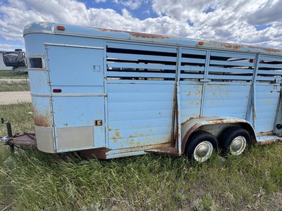 1975 Four Place Horse/Stock Trailer
