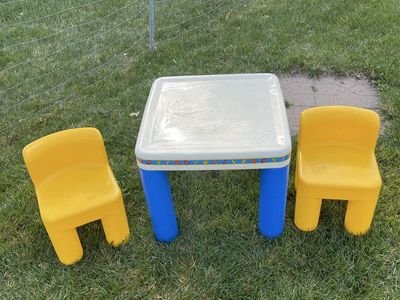 Vintage Little Tikes Table and Chairs