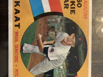 1960 Topps Jim Kaat #136 Rookie Card – HOF
