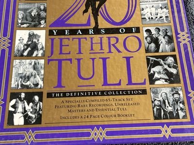 Jethro Tull - 20 Years of Jethro Tull: The Definitive Collection Limited Edition 65-Track Set. I have 2 sets. 1 vinyl 1 cds