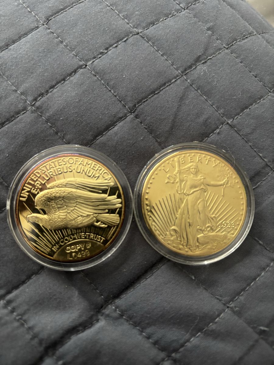 American Eagle Gold Coin Replica Copy # LD499 - 1933 Liberty Design