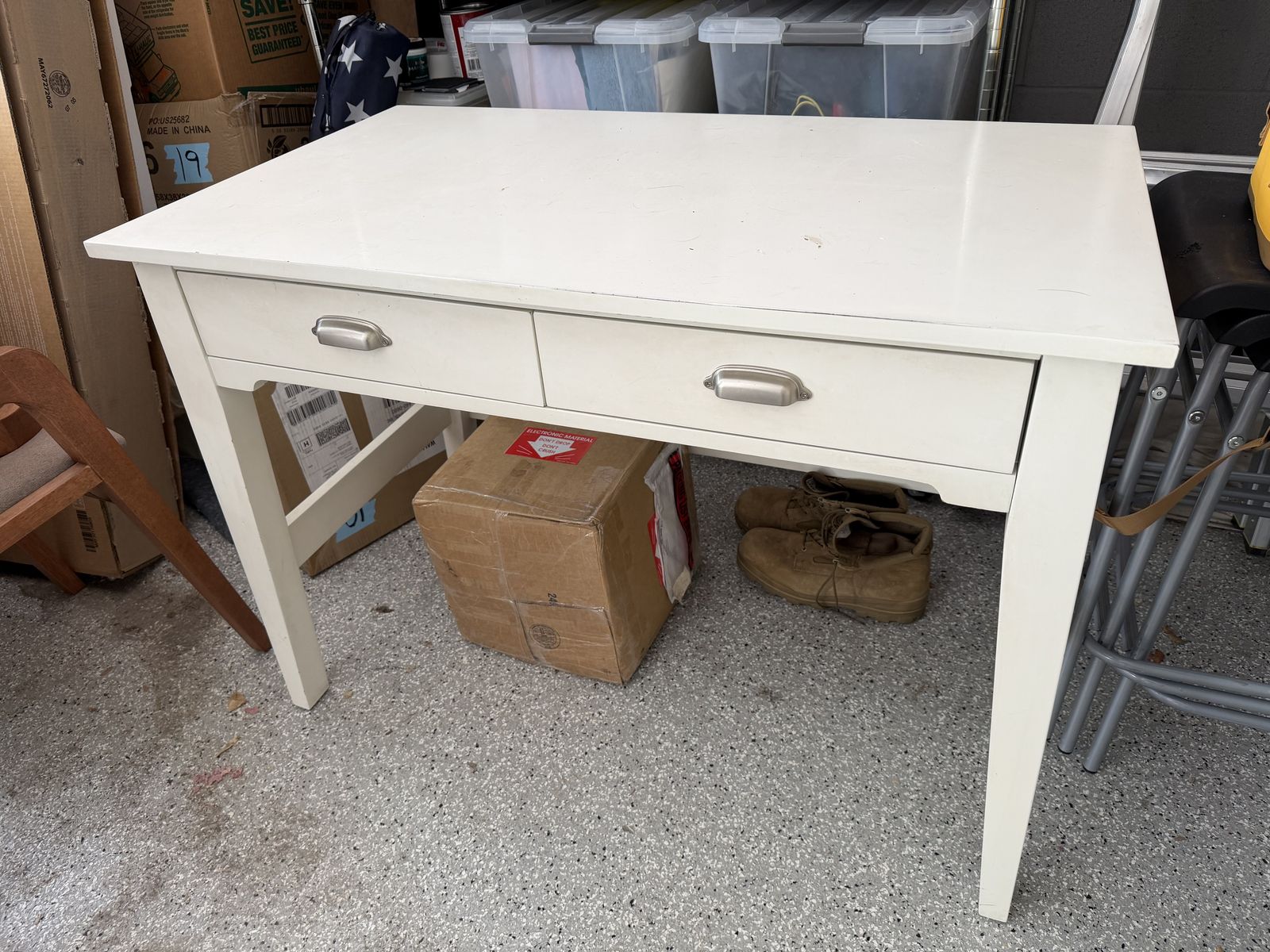 Writing Desk - White, Pottery Barn-style
