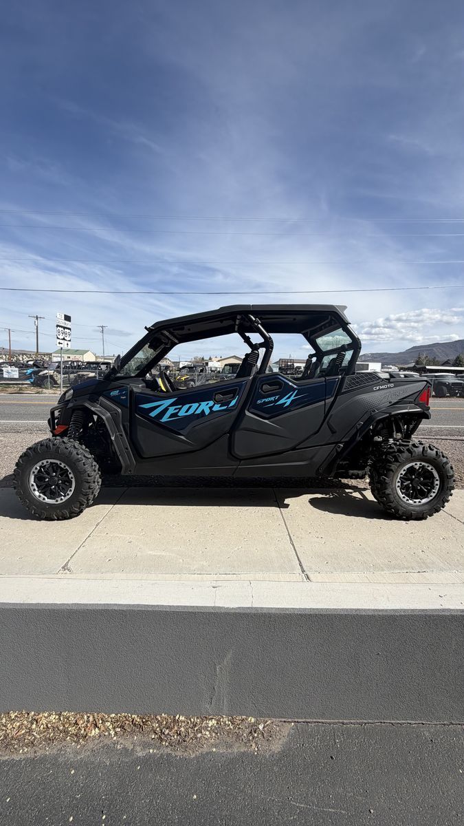2025 CFMOTO ZForce 950 Sport-4 – Low Miles – Like New – Save BIG vs New!
