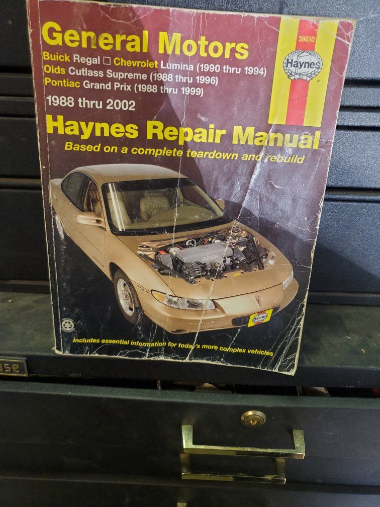 Haynes Repair Manual General Motors 1988-2002 Buick Chevrolet Olds Pontiac