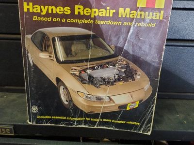 Haynes Repair Manual General Motors 1988-2002 Buick Chevrolet Olds Pontiac