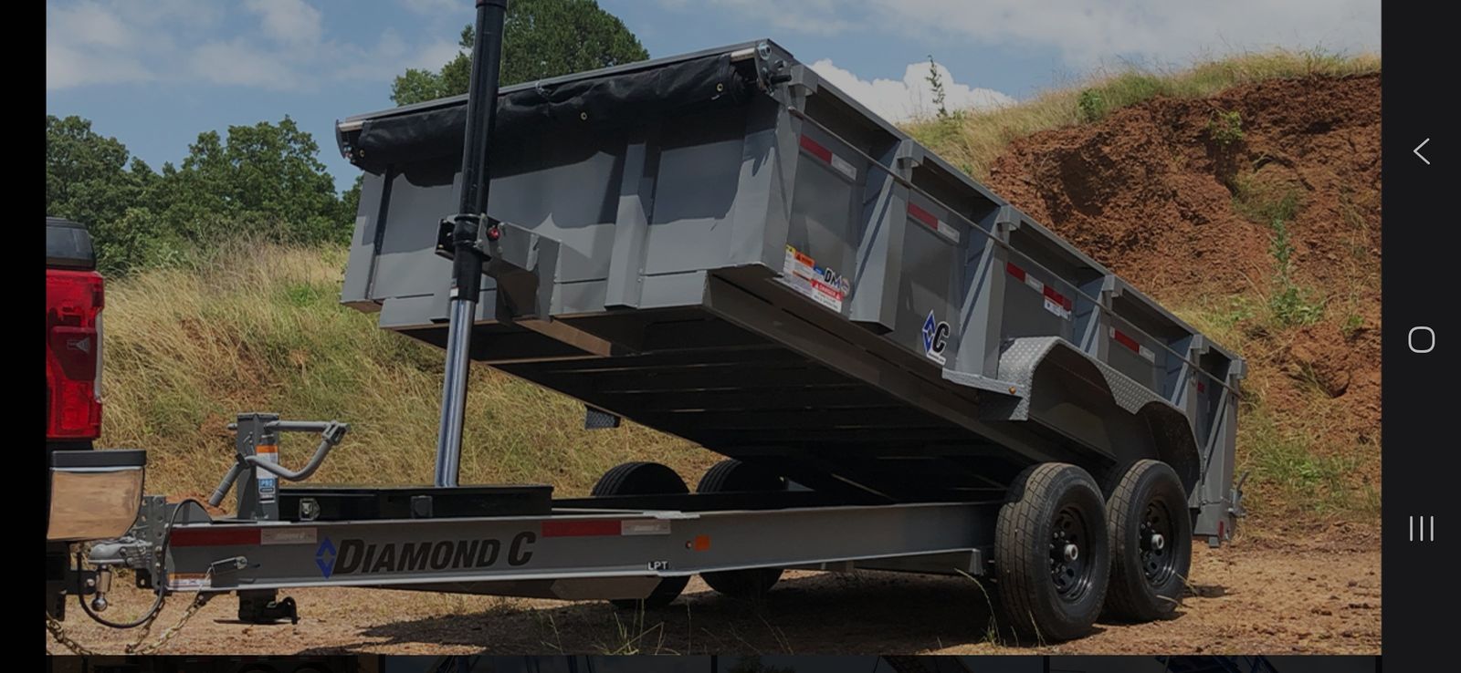 Dimond C 14k Dump trailer 2022