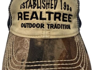 Realtree Camouflage Outdoor Tradition Stretch Fitted Camo Hat by Paramount L/XL