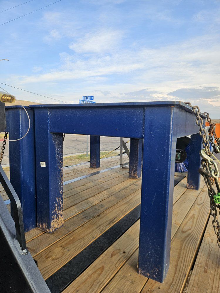 heavy duty metal table