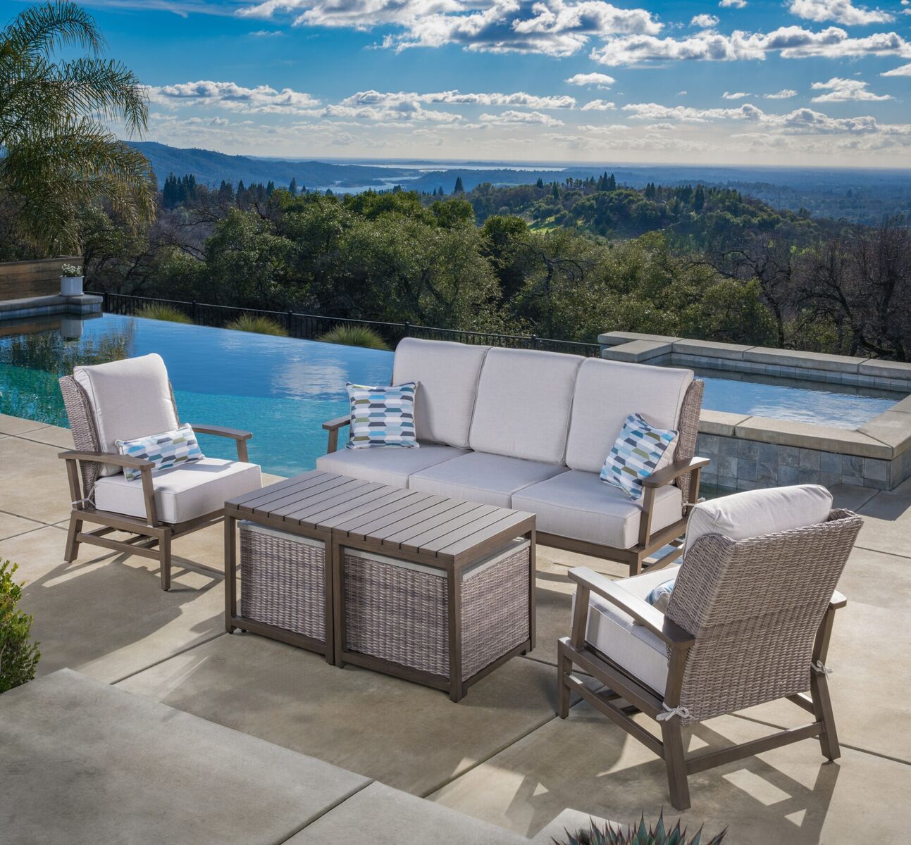 Woodfern Deep Seating 6-piece Patio Set 1777682 #103650