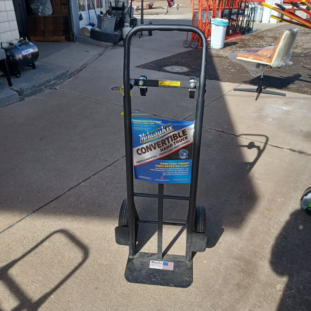 Milwaukee convertible hand truck / dolly