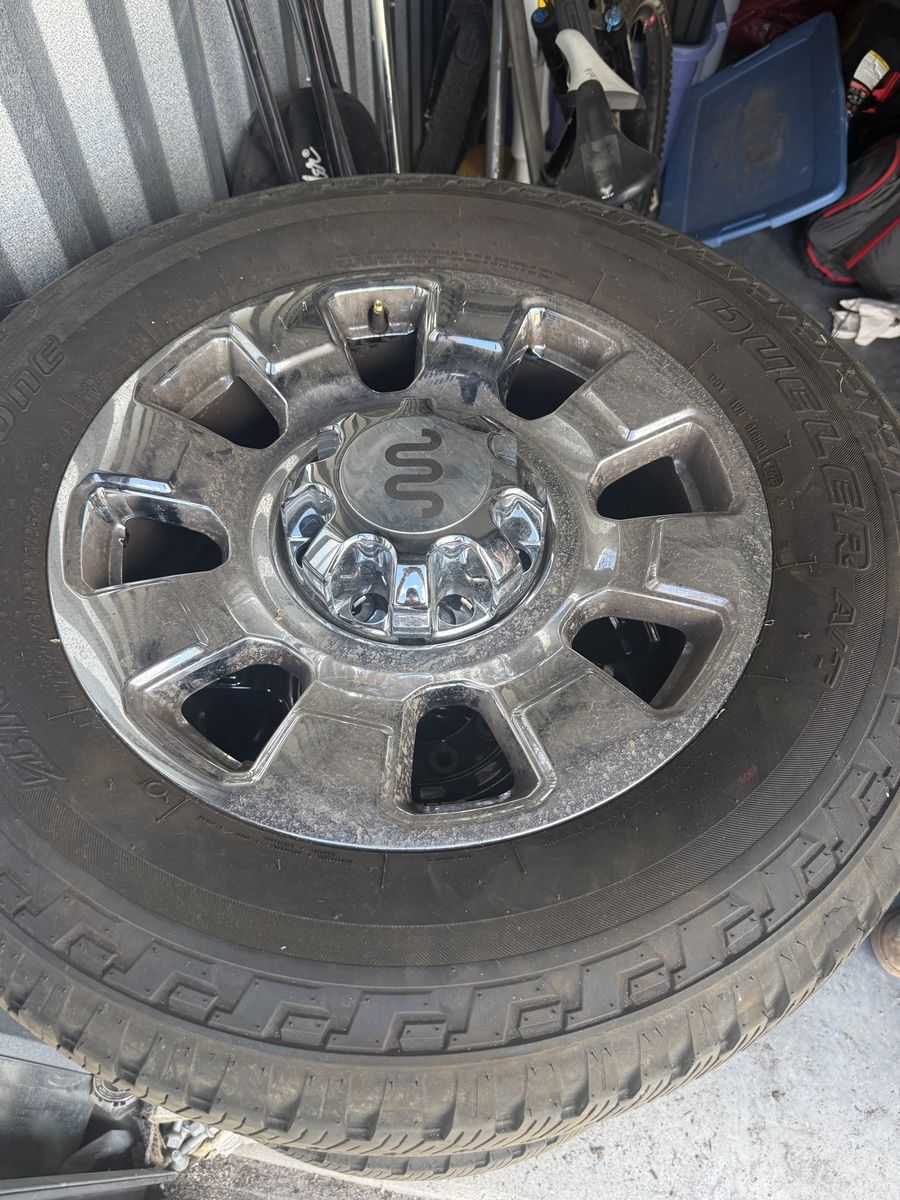 Bridgestone LT275/65R20 Tires on King Ranch Wheels