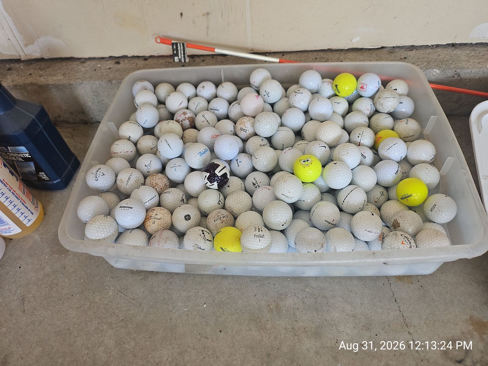 Used Bulk Assorted Golf Balls of all makes, kinds, and condition