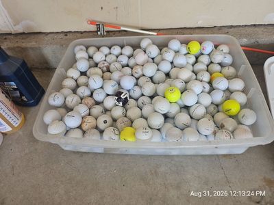 Used Bulk Assorted Golf Balls of all makes, kinds, and condition