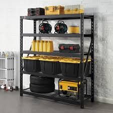 Gorilla Rack 5-tier Industrial Rack CTCO72IR-5S 72" x 24" x 84" 1223333 #103394
