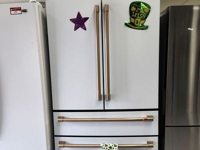 STUNNING BRAND NEW! GE CAFE COUNTER DEPTH 4 DOOR FRIDGE!