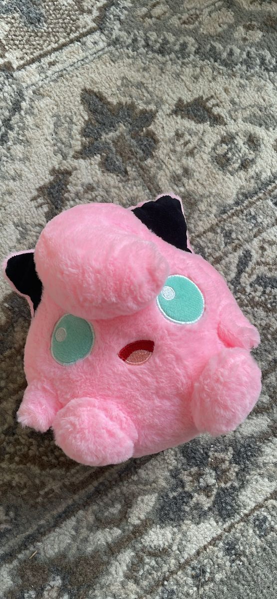 Pokémon 7” jigglypuff character plush