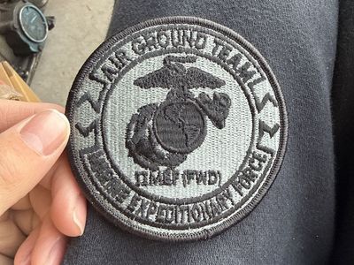 Air Ground Team Marine patches