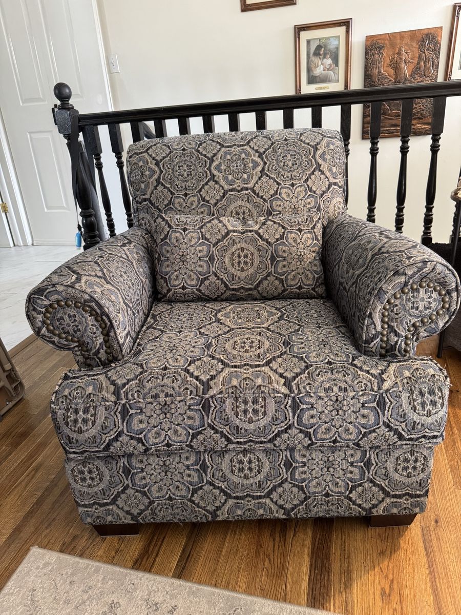 Blue Arm Chairs