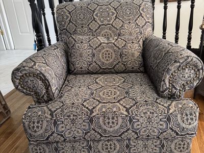 Blue Arm Chairs