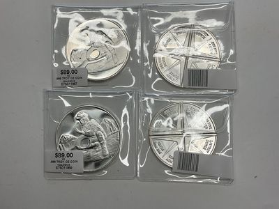 .999 Fine Silver Troy Ounce Coins e75011858