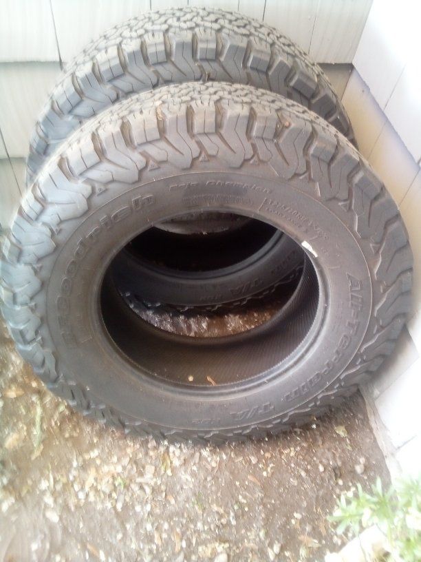 BFGoodrich All-Terrain T/A KO2 Tires LT275/70R18 Load Range E - Set of 2