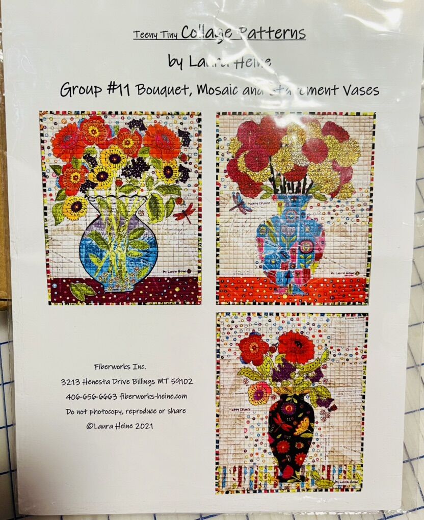 LAURA HEINE - Teeny Tiny Collage Patterns- Grp #11