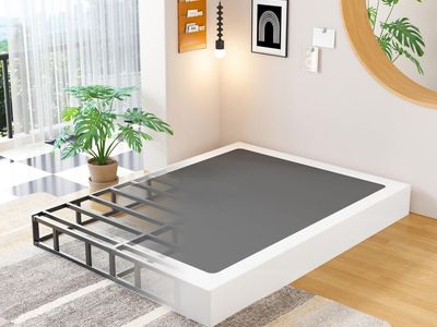 Queen box spring in box (New open box to make sure all parts are there)