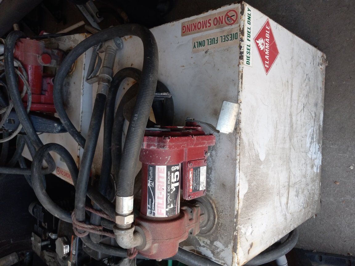 three 50 gallon tanks