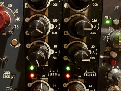 Kush Audio Electra 500 Series EQs (x2) Equalizer
