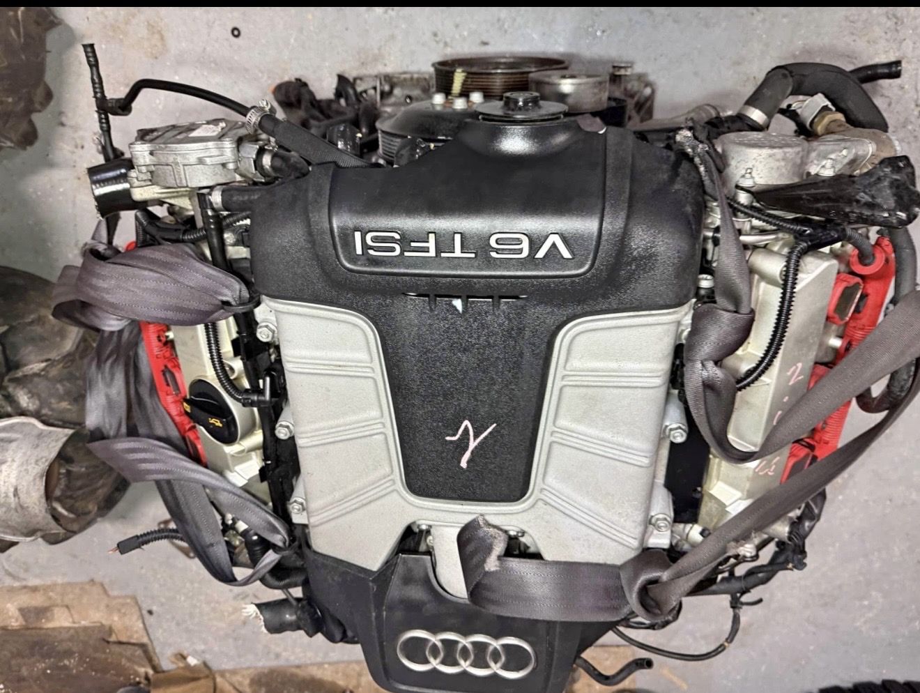 Audi S4 3.0 Supercharger 2011 Engine