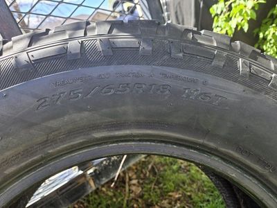 Full set 275/65 R18