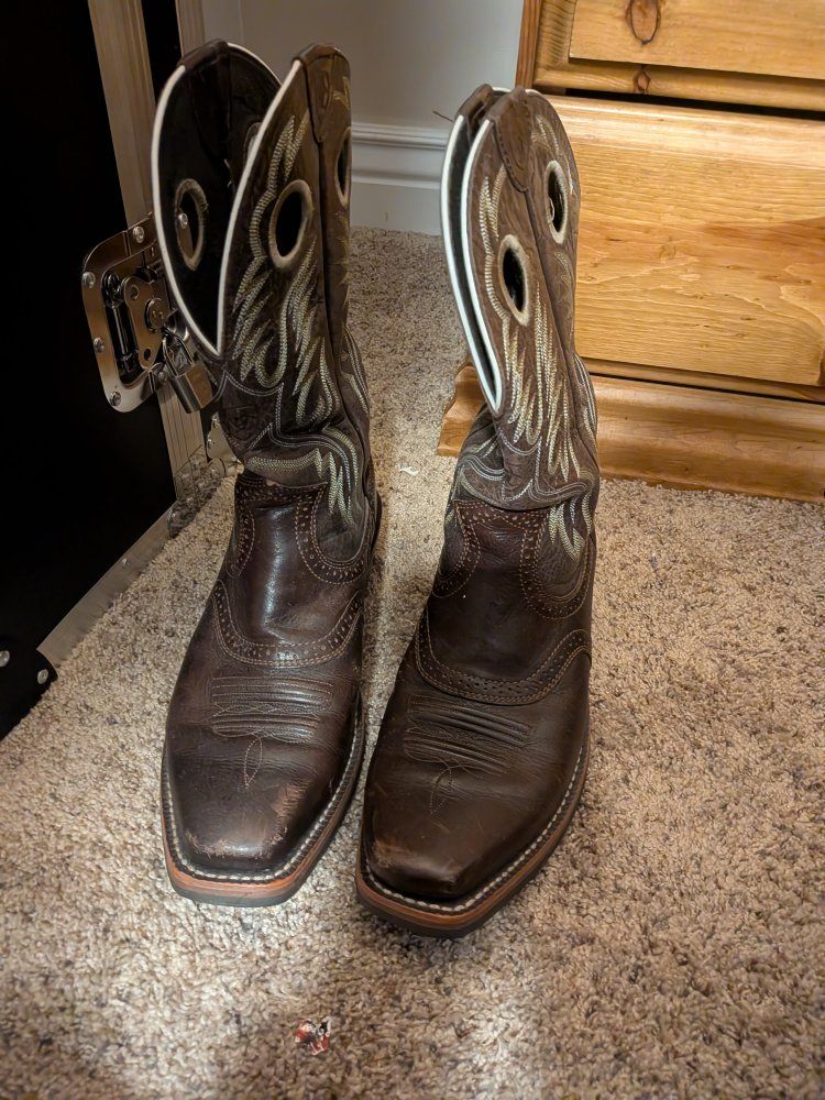 Ariat church boots
