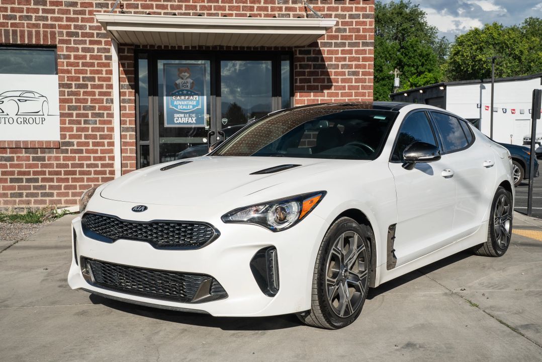 2021 Kia Stinger GT-Line — rebuilt & branded title, 3% below market