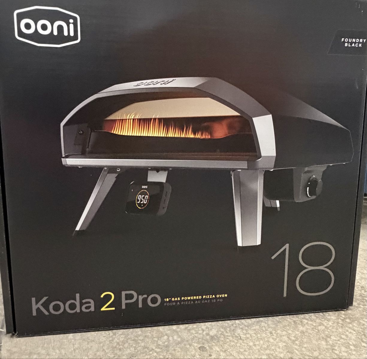 Brand New Ooni Koda 2 Pro 18” Gas Pizza Oven – Factory Sealed