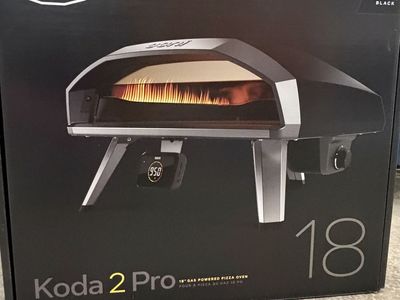 Brand New Ooni Koda 2 Pro 18” Gas Pizza Oven – Factory Sealed