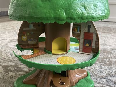 Vintage vulli klorofil magic treehouse like Kenner treehouse toy