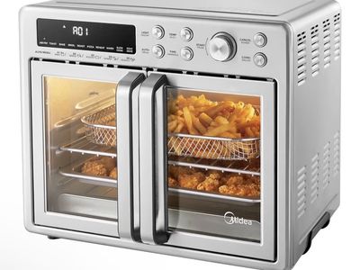 French Door Toaster Oven Air Fryer Combo