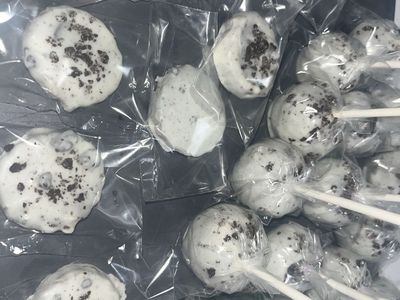 Cookies and Cream Cake Pops and Cake bites - Individually Wrapped
